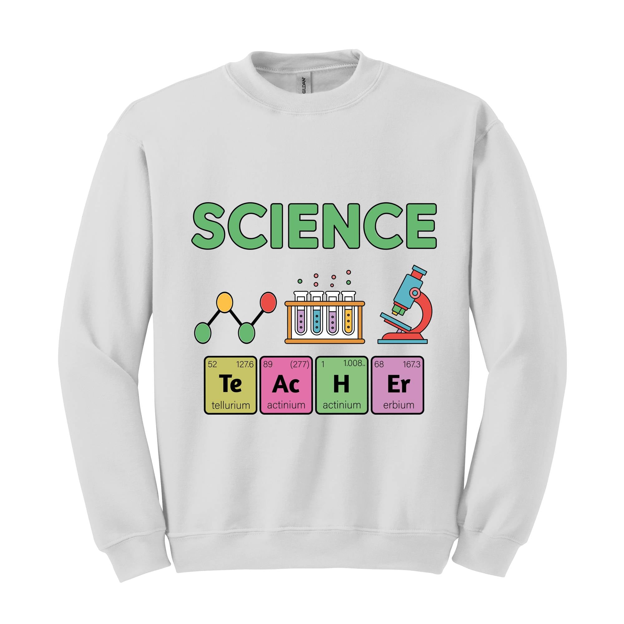 Science Teacher Sweatshirt, Periodic Table Hoodie, Chemistry Teacher Hoodie, Gift for Teacher, Elements Hoodie, Funny Chemistry Hoodie