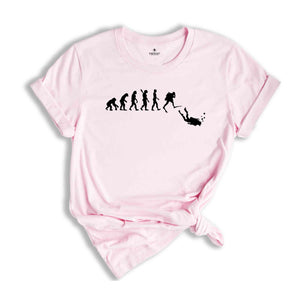 Scuba Diving Evolution Shirt, Scuba Diving Gift, Scuba Diving Shirt, Scuba Diver Shirt, Scuba Diver Sweater, Funny Scuba Diving, Scuba Shirt