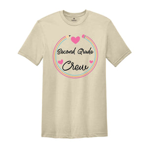 Second Grade Crew Shirt, 2nd Grade Crew Shirt, Teacher Appreciation Shirt, First Day Of School Shirt, Back To School Shirt, Teacher Gift