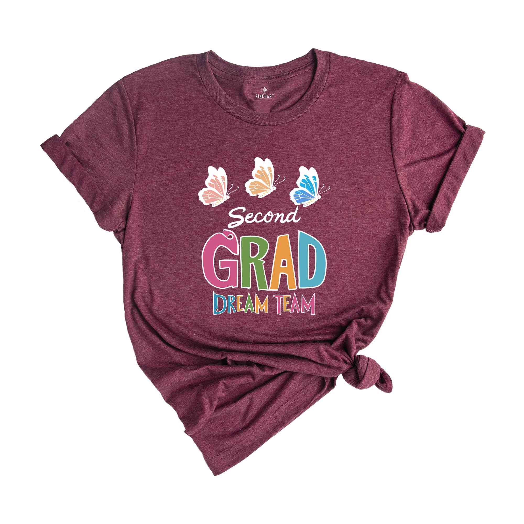 Second Grade Dream Team Shirt, Second Grade Teacher Shirt, Back to School, 2nd Grade Team Shirts, Butterfly Teacher Shirt