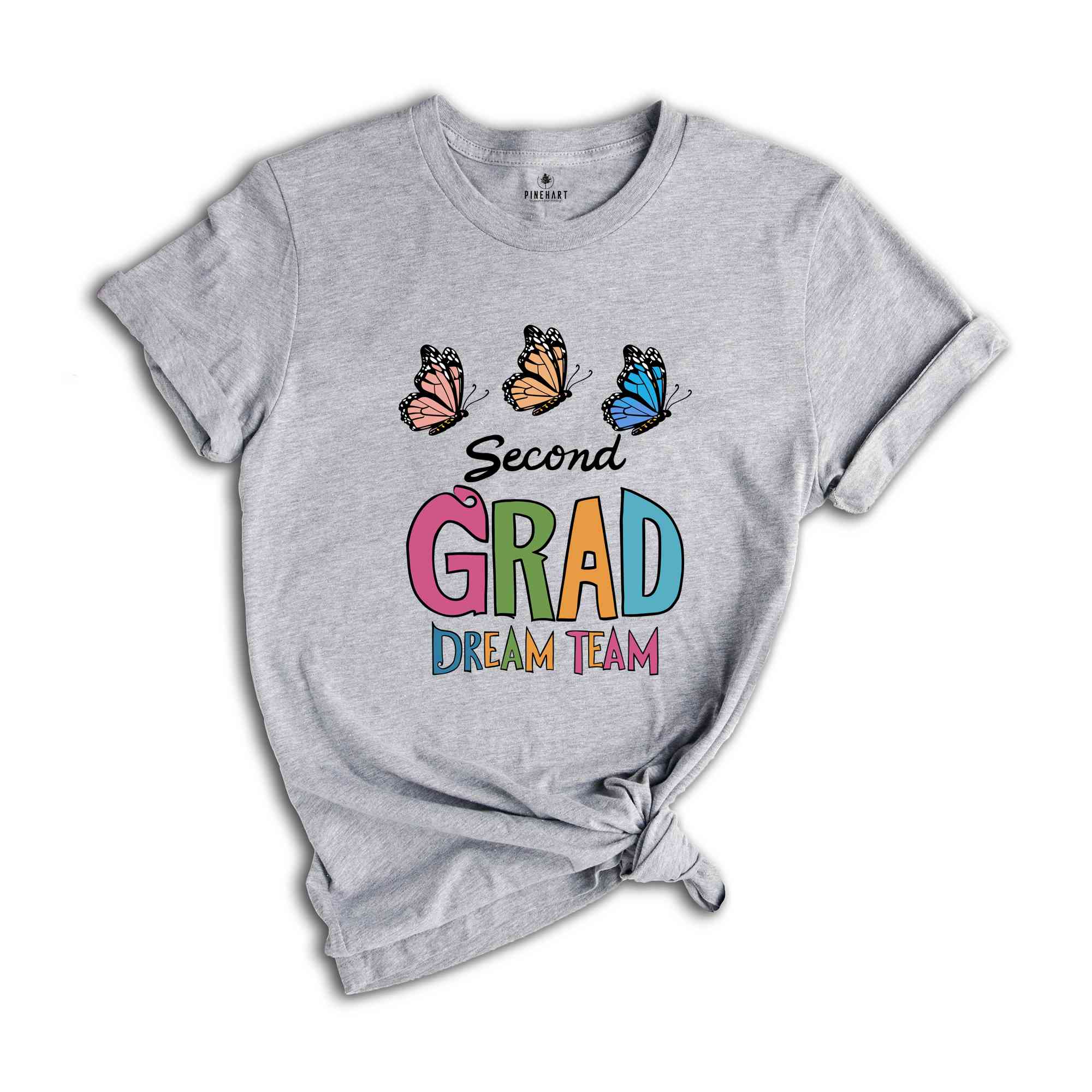 Second Grade Dream Team Shirt, Second Grade Teacher Shirt, Back to School, 2nd Grade Team Shirts, Butterfly Teacher Shirt