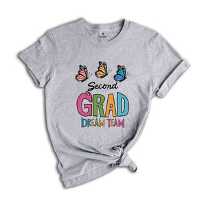 Second Grade Dream Team Shirt, Second Grade Teacher Shirt, Back to School, 2nd Grade Team Shirts, Butterfly Teacher Shirt