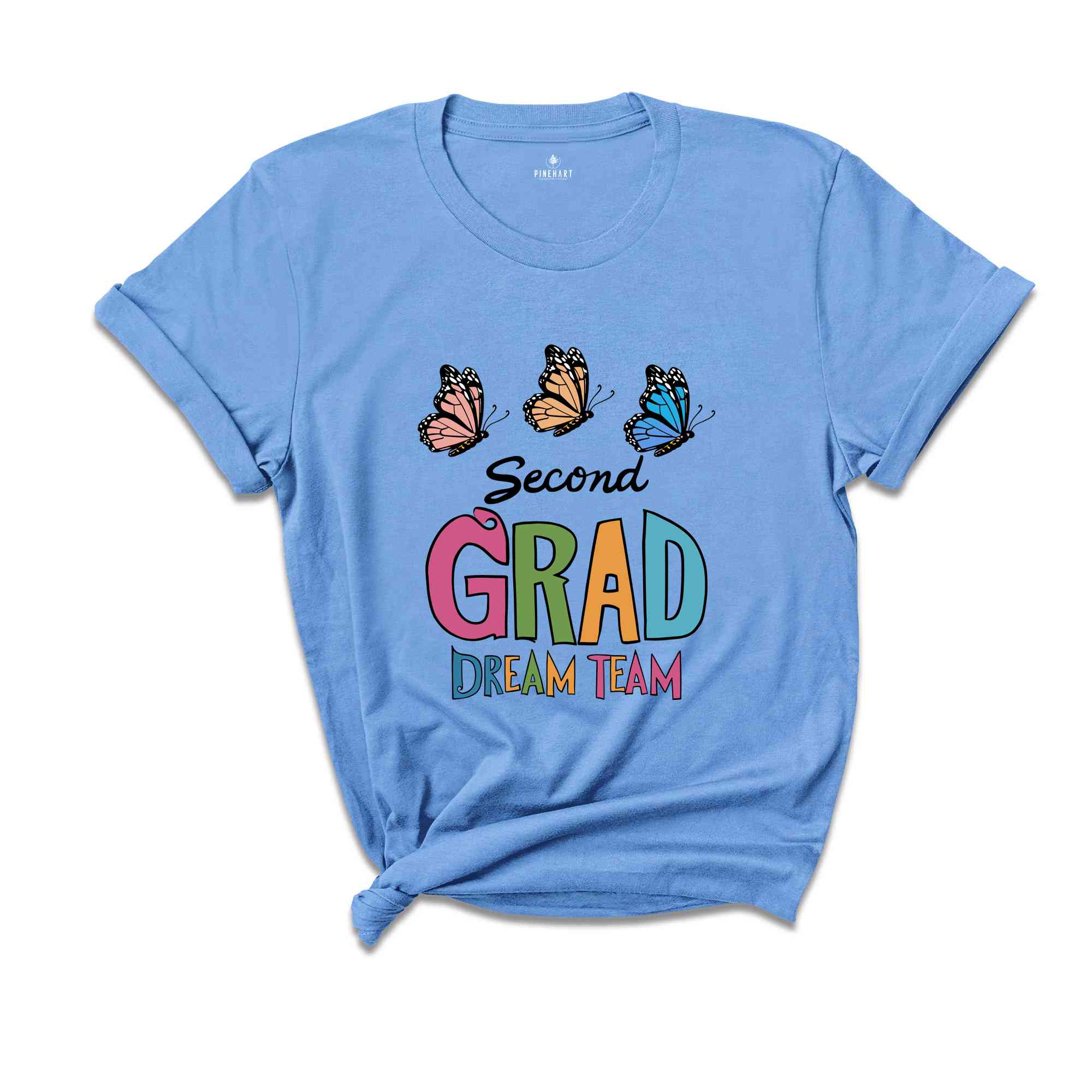 Second Grade Dream Team Shirt, Second Grade Teacher Shirt, Back to School, 2nd Grade Team Shirts, Butterfly Teacher Shirt