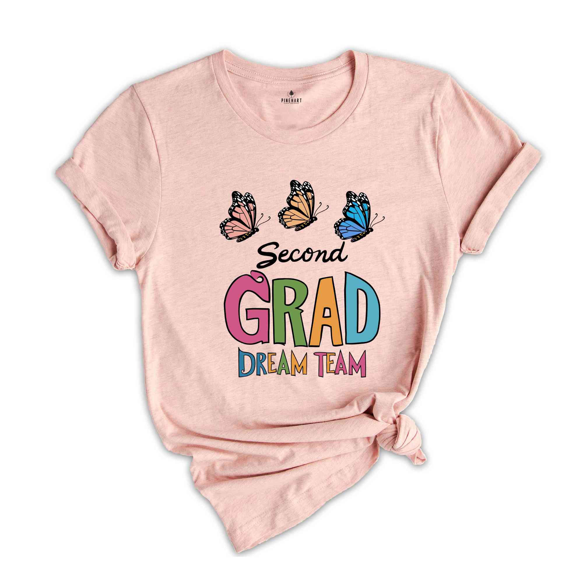 Second Grade Dream Team Shirt, Second Grade Teacher Shirt, Back to School, 2nd Grade Team Shirts, Butterfly Teacher Shirt