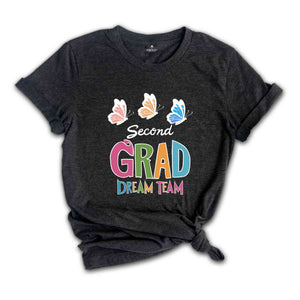 Second Grade Dream Team Shirt, Second Grade Teacher Shirt, Back to School, 2nd Grade Team Shirts, Butterfly Teacher Shirt