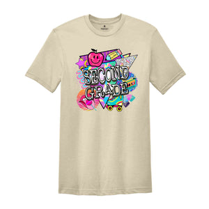 Second Grade Shirt, 2nd Grade Back To School, First Day of School, Matching Tee, Gift for Girls, Back To School Shirt