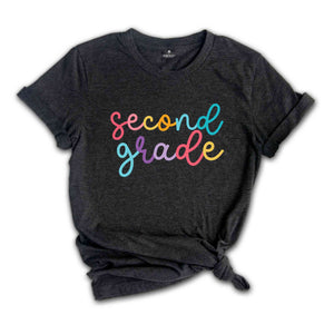 Second Grade Shirt, Hello School Shirt, Back To School Shirt, Back To School Gift, Teacher Appreciation, School Gift, School Shirt