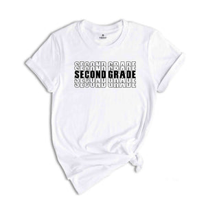 Second Grade Shirt, Hello Second Grade Shirt, Second Grade Teacher Shirt, Teacher Gifts, 2nd Grade Shirt, Tie Dye Shirt, Back To School Tee