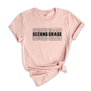 Second Grade Shirt, Hello Second Grade Shirt, Second Grade Teacher Shirt, Teacher Gifts, 2nd Grade Shirt, Tie Dye Shirt, Back To School Tee