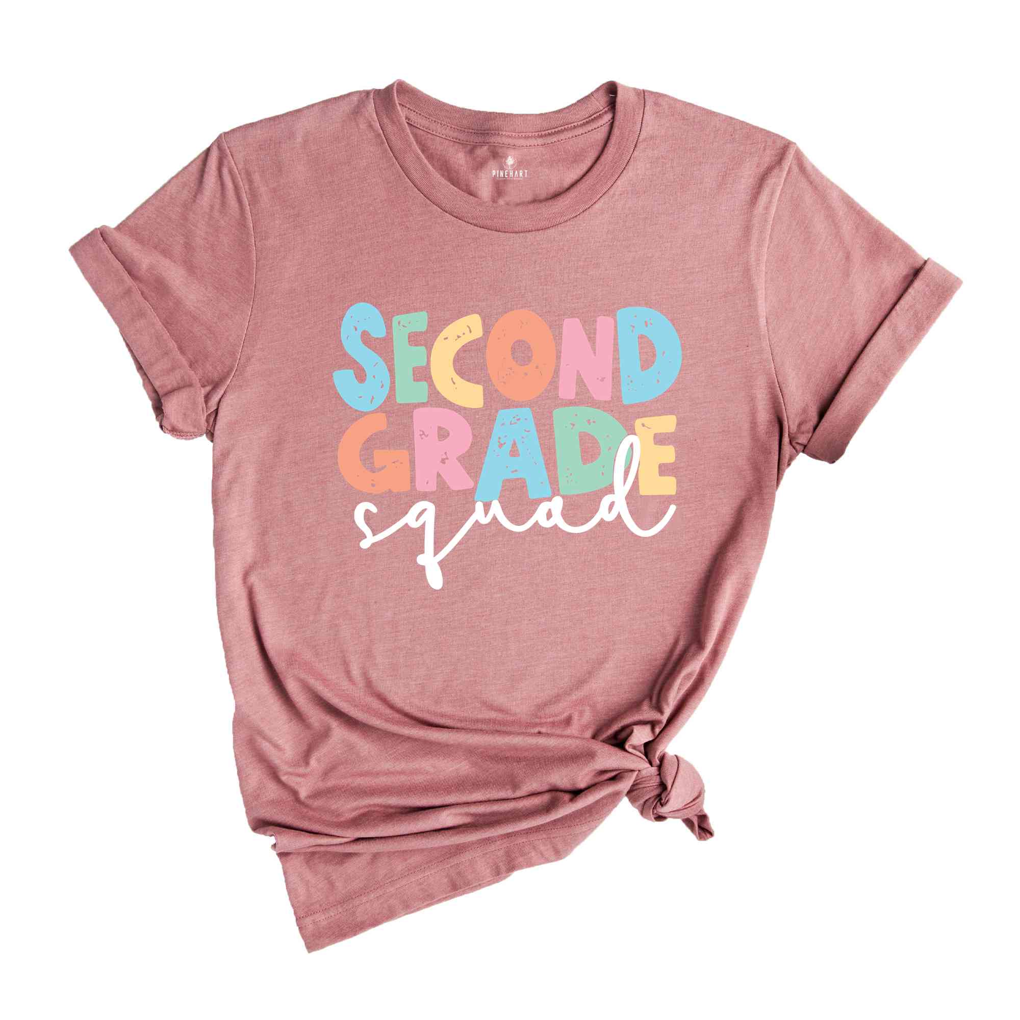 Second Grade Squad T-Shirt, 2nd Grade Teacher Shirt, Back To School Shirt, Teacher Appreciation Gift, School Shirt