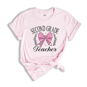 Second Grade Teacher Shirt, 2nd Grade Teacher Shirt, Back To School Shirt, First Day Of School, Teaching Shirt, Teacher Life Shirt