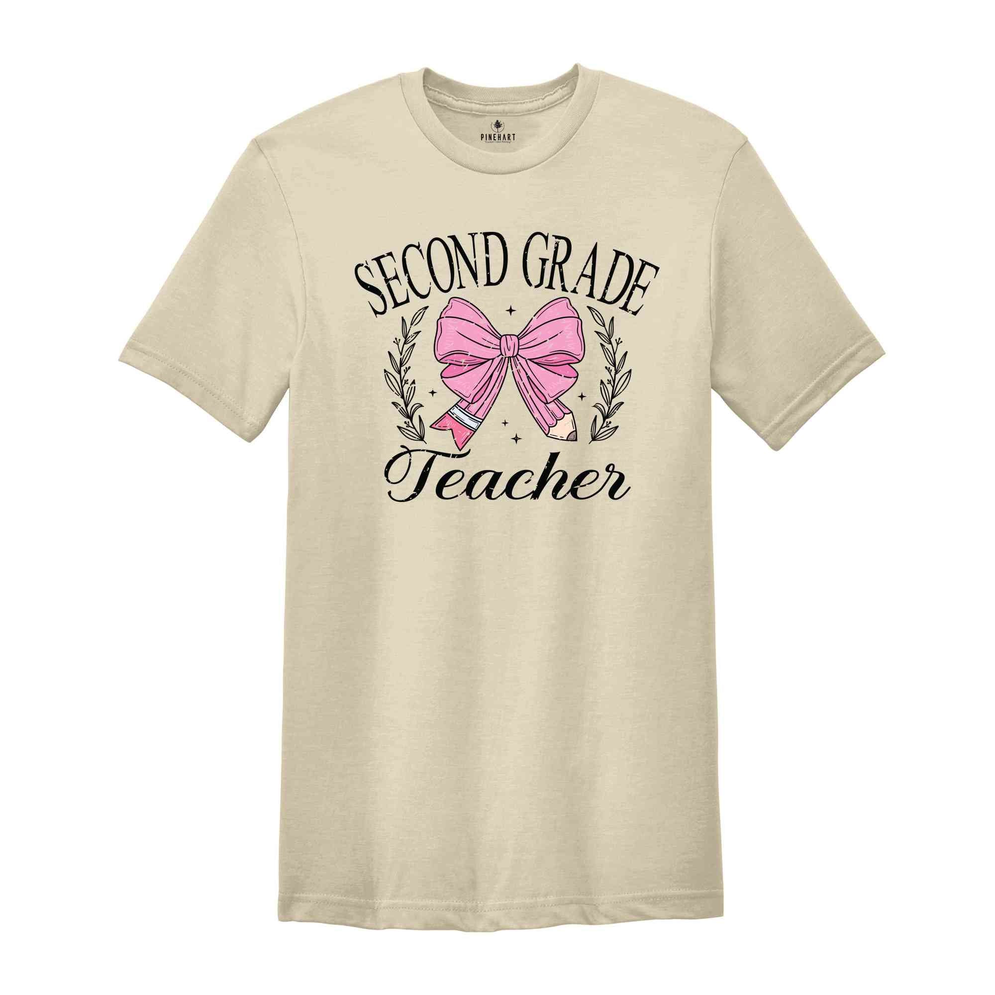 Second Grade Teacher Shirt, 2nd Grade Teacher Shirt, Back To School Shirt, First Day Of School, Teaching Shirt, Teacher Life Shirt