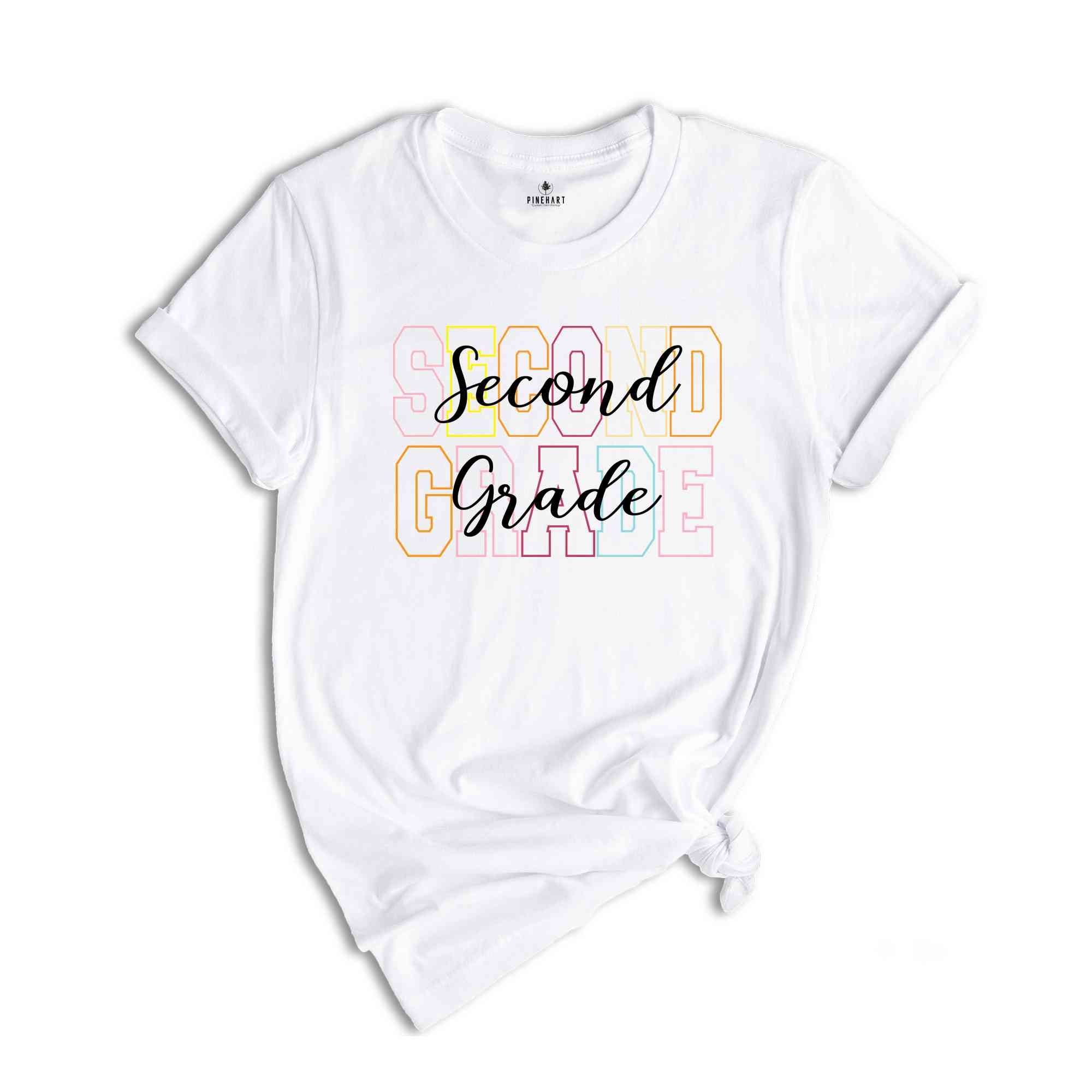 Second Grade Teacher Shirt, 2nd Grade Teacher Shirt, 2nd Grade T-Shirt, Second Grade TShirt, Elementary School, Teaching Tee