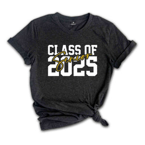 Senior 2025 Shirt, Class of 2025 Senior Shirt, High School Graduate, Senior Retro Shirt, 2025 Seniors Gift, Senior Year Shirt