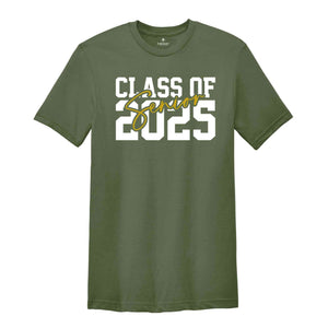 Senior 2025 Shirt, Class of 2025 Senior Shirt, High School Graduate, Senior Retro Shirt, 2025 Seniors Gift, Senior Year Shirt