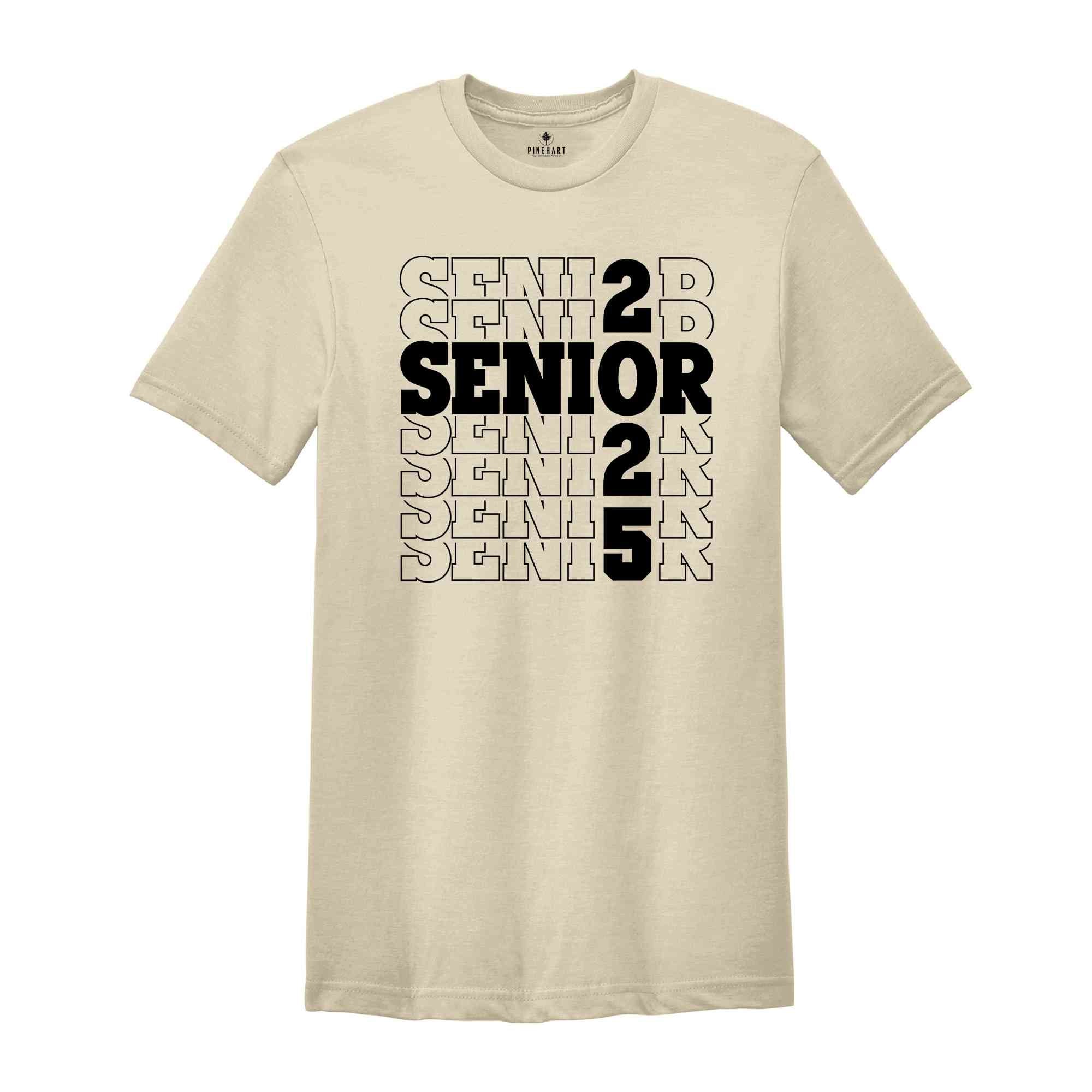 Senior 2025 Shirt, Graduation 2025 Shirt, Graduation Shirt, Class of 2025 Shirt, 2025 School Trip Gift, High School Graduation Gift