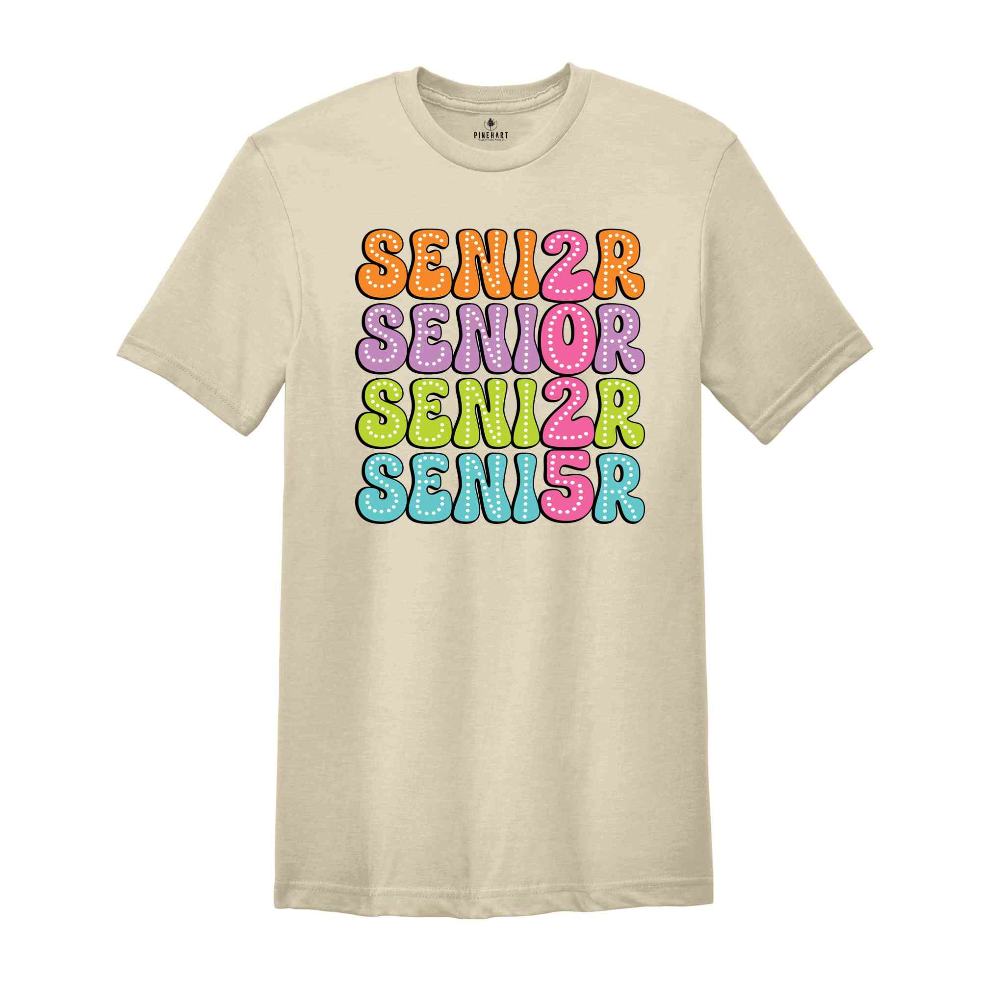 Senior 2025 Shirt, High School Graduate, Class of 2025 Senior Shirt, Senior Retro Shirt, 2025 Seniors Gift, Senior 2025 Retro Shirt