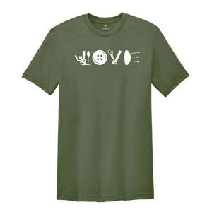 Sewing Shirt, Sewing Tools Love Tee, Quilting Shirt, Sewciopath Tee, Crafter Mom Gift, Gift For Sewing, Sewing Lover Gift
