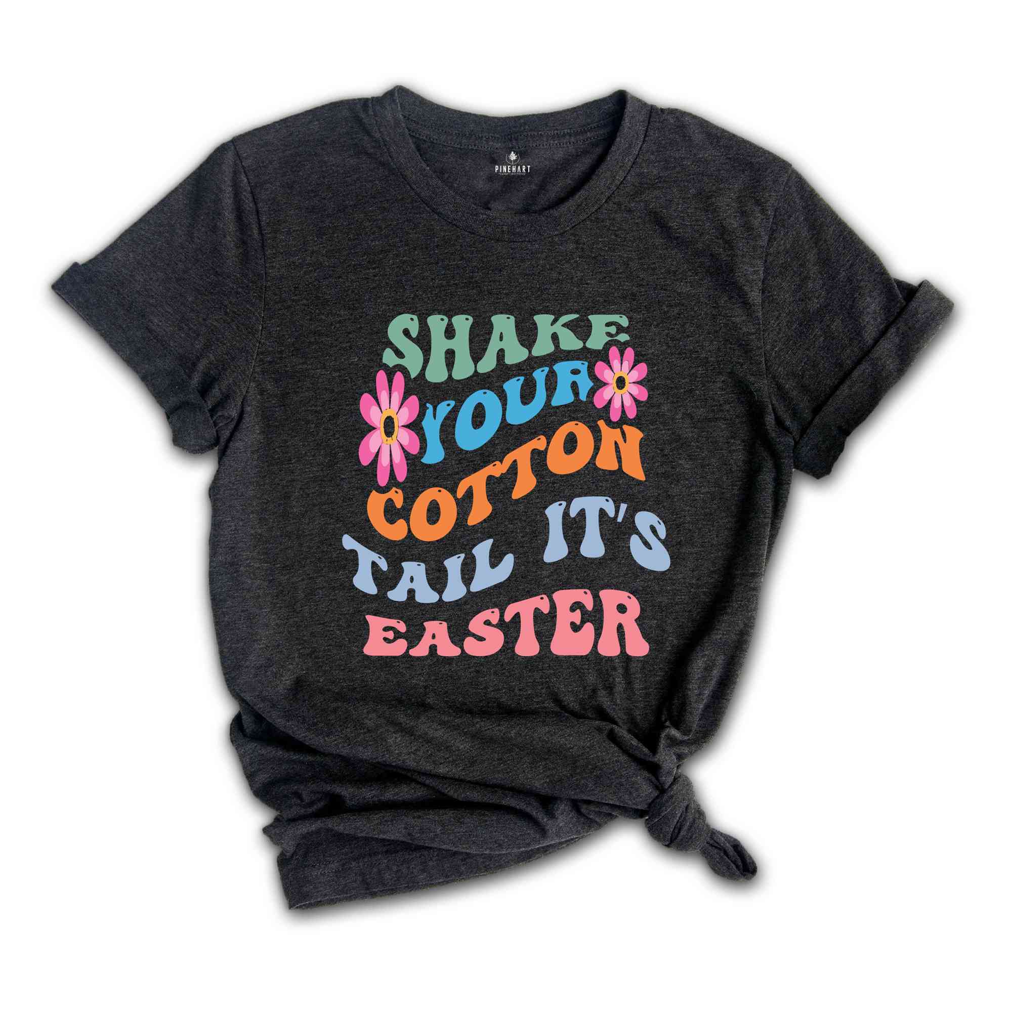 Shake Your Cotton Tail Easter Shirt, Spring Celebration Tshirt, Kids Easter Apparel, Holiday Spirit T-shirt, Easter Party Shirt