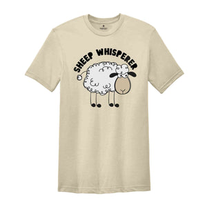 Sheep Whisperer Shirt, Funny Sheep Shirt, Sheep Gifts, Sheep Owner Shirt, Cute Sheep Shirt, Sheep Farmer Gift, Sheep Lovers Gifts Word coun