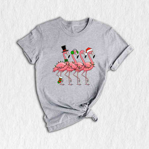 Flamingo Christmas shirt, Cute Flamingo Shirt, Pink Flamingo Shirt, Flamingo Lover Gift, Funny Flamingo Shirt, Christmas Shirt