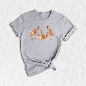 Giraffe Shirt, Animal Lover Shirt, Safari Shirt, Nature Lover Shirt, Animal Print Shirt, Zoo Shirt, Giraffe Lover Shirt, Animal Shirt