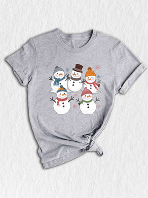 Christmas Snowman Shirt, Christmas Family Shirt, Snowman Shirt, Winter Shirt, Christmas Shirt, Fall Season Shirt, Christmas Tree Shirt