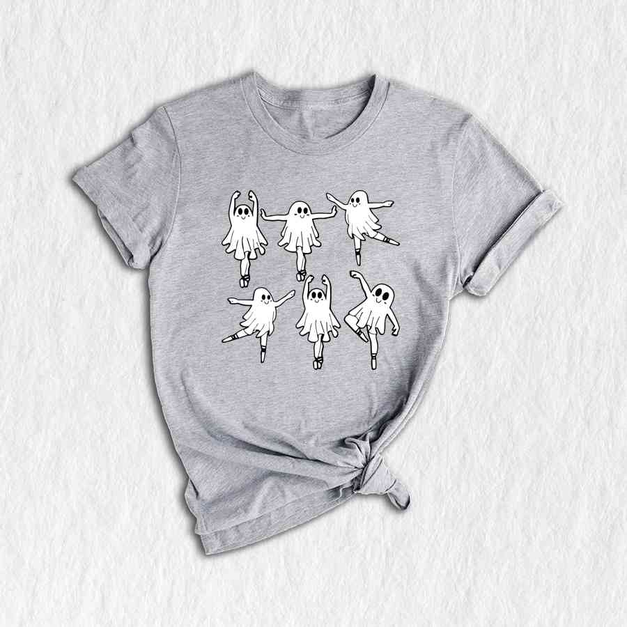 Ballet Ghost Shirt, Ballet Dancer Halloween Shirt, Spooky Dance Teacher Shirt, Dance Teacher Gift, Dance Lover Shirt, Halloween Ghost Shirt