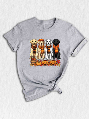 Retriever Thanksgiving Dog Shirt, Fall Season Shirt, Dog Lover Fall Shirt, Dog Mama Shirt, Dog Owner Shirt, Pumpkin Spice Shirt