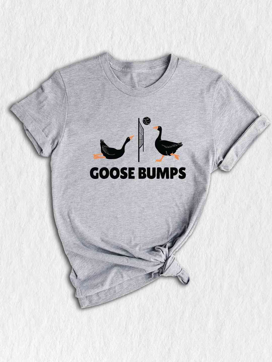 Goose Bumps T-Shirt, Funny Volleyball Team Shirt, Silly Goose Shirt, Funny PE Teacher Gifts, Volleyball Coach Shirt