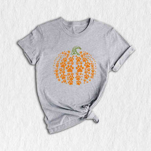 Pumpkin Heart Shirt, Thanksgiving Family Shirt, Autumn Floral Tee, Pumpkin and Acorn Tee, Cute Fall Outfit, Family Matching Shirts