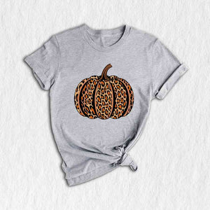 Leopard Pumpkin Shirt, Cute Leopard Pumpkin Tee, Thanksgiving Shirt, Family Thanksgiving Shirt, Fall Lover Shirt, Cute Pumpkin Shirt