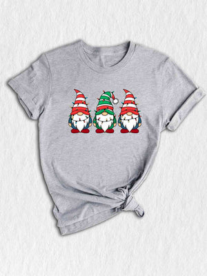 Christmas Gnome Shirt, Cute Gnomes Shirts, Christmas Lights Shirts, Merry Family Shirt, Funny Gnome with Lights Shirt