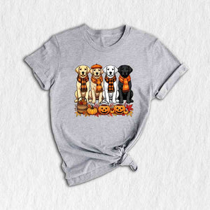 Retriever Thanksgiving Dog Shirt, Fall Season Shirt, Dog Lover Fall Shirt, Dog Mama Shirt, Dog Owner Shirt, Pumpkin Spice Shirt