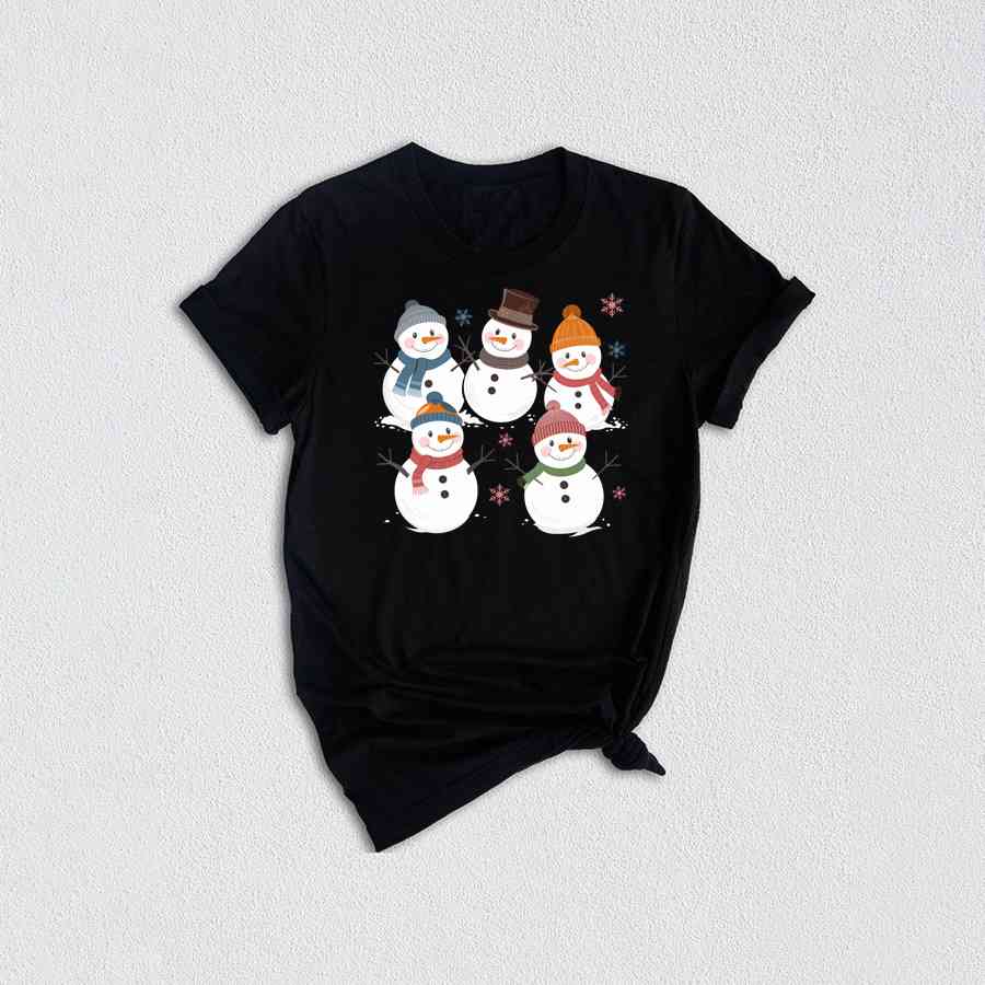 Christmas Snowman Shirt, Christmas Family Shirt, Snowman Shirt, Winter Shirt, Christmas Shirt, Fall Season Shirt, Christmas Tree Shirt