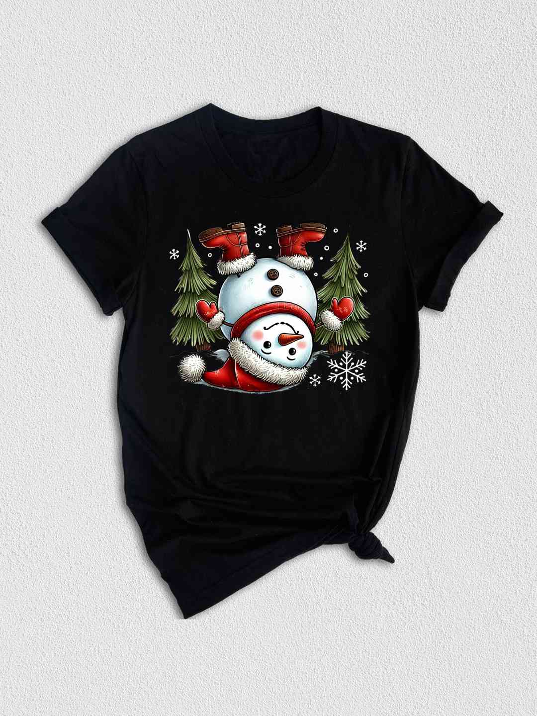 Cute Snowman Shirt, Christmas Tree Shirt, Cute Christmas Shirt, Snowman Shirt, Santa Shirt, Snowman Apparel, Christmas Snowman