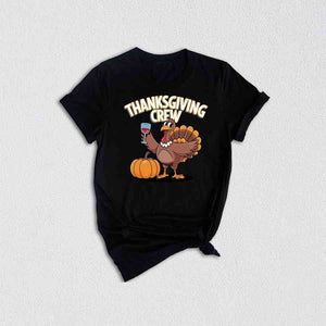 Thanksgiving Crew Shirt, Thanksgiving Gift, Cute Thanksgiving Shirt, Matching Thanksgiving Shirt, Thanksgiving Day Gifts