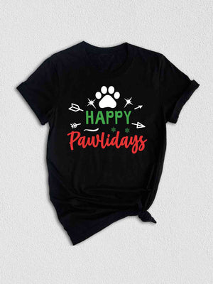 Happy Pawlidays Shirt, Christmas Dog Shirt, Dogs Shirt, Merry Woofmas Shirt, Funny Christmas Shirt, Puppy Christmas Shirt, Holiday Shirt