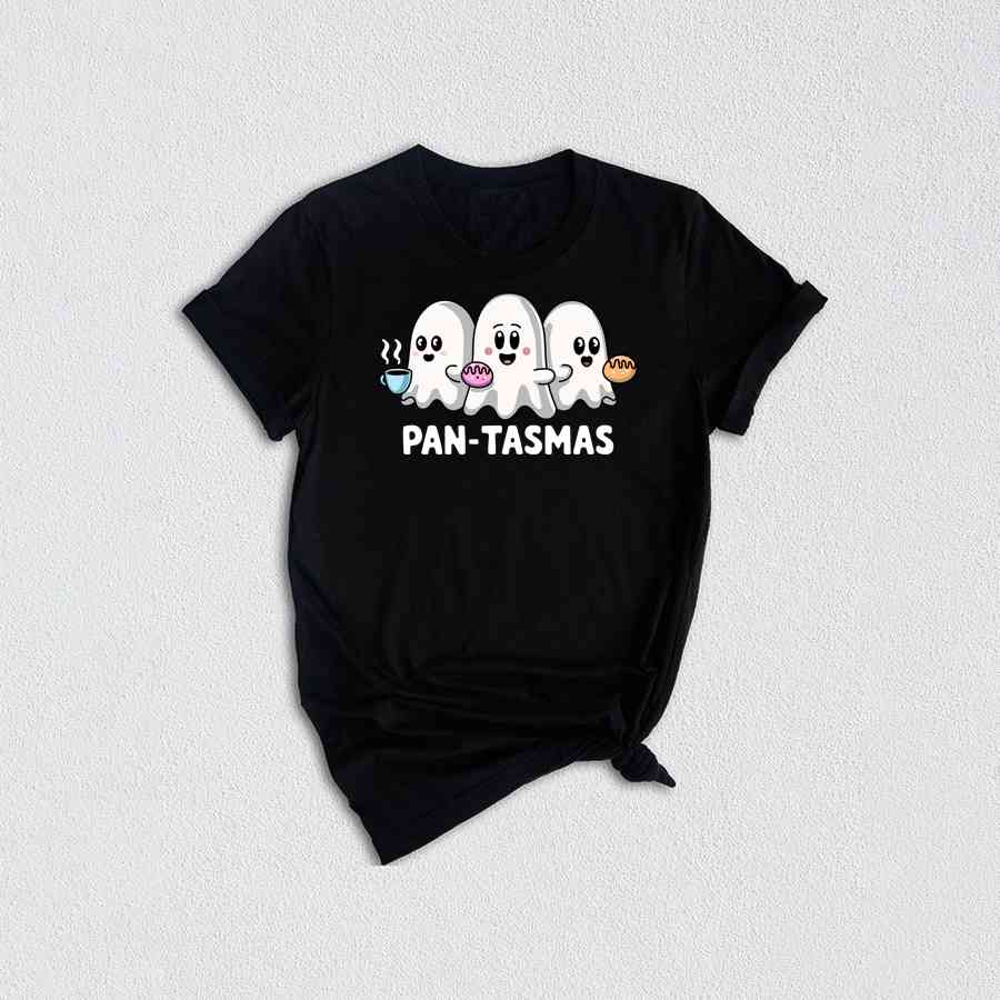 Funny Pantasmas Ghost Pan Dulce Shirt, Cute Ghost Tees, Latina Shirt, Mexican Halloween Shirt, Halloween Gift