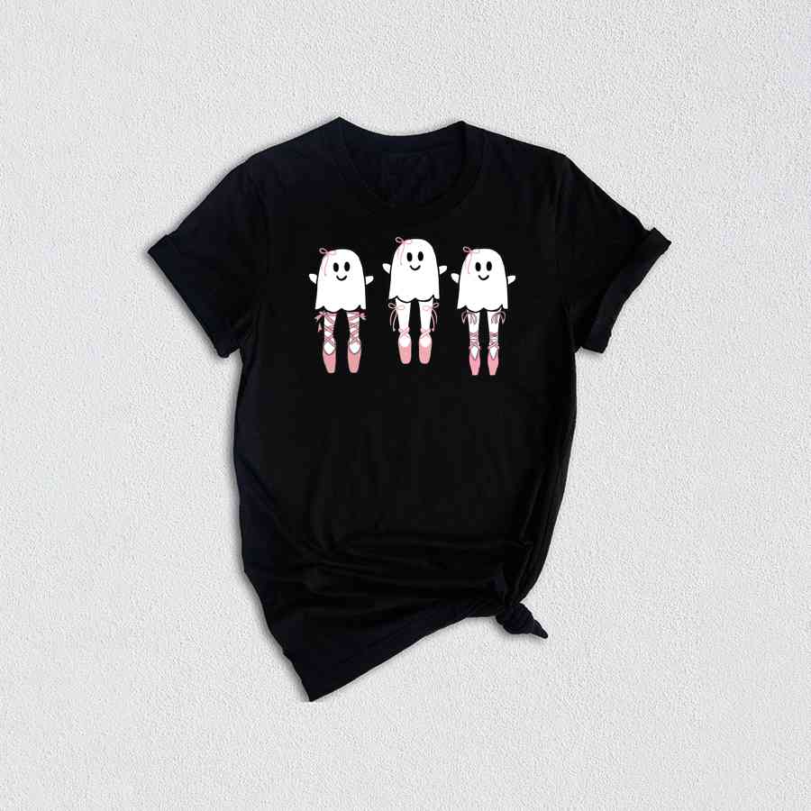 Ballet Ghost Shirt,Ballet Dancer Halloween Shirt,Spooky Dance Teacher Halloween T-Shirt,Dance Lover Shirt,Dance Teacher Gift,Ballet Teacher