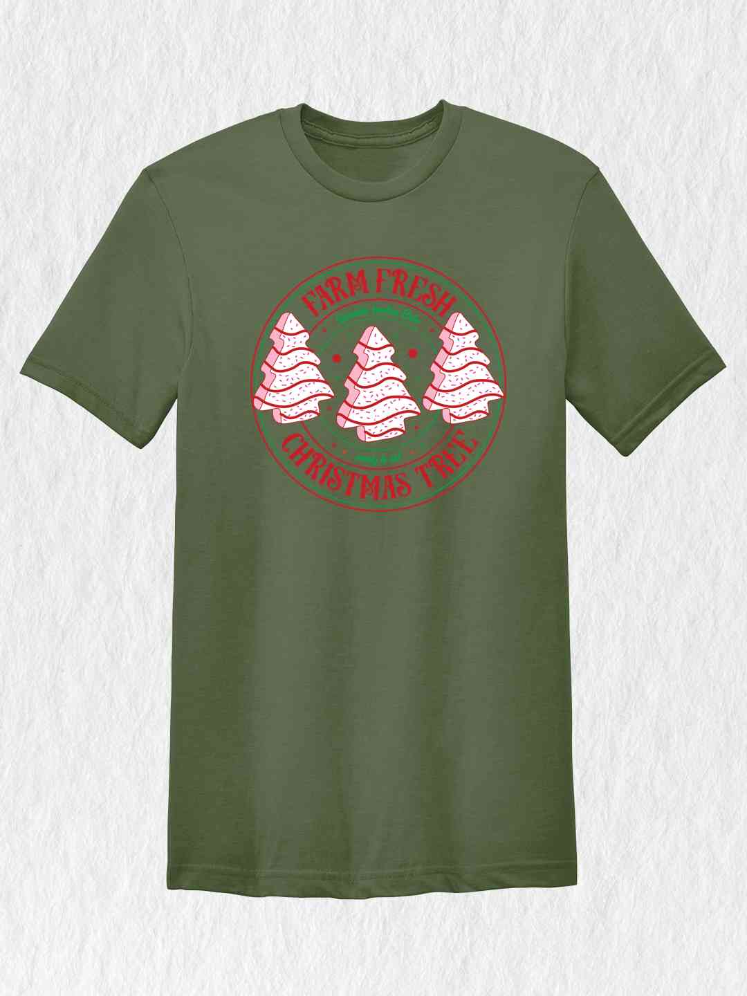 Farm Fresh Christmas Tree Shirt, Sprinkles Frosting Cake Shirt, Ready To Eat Shirt, Christmas Trees Shirt, Christmas Tree Cake Shirt