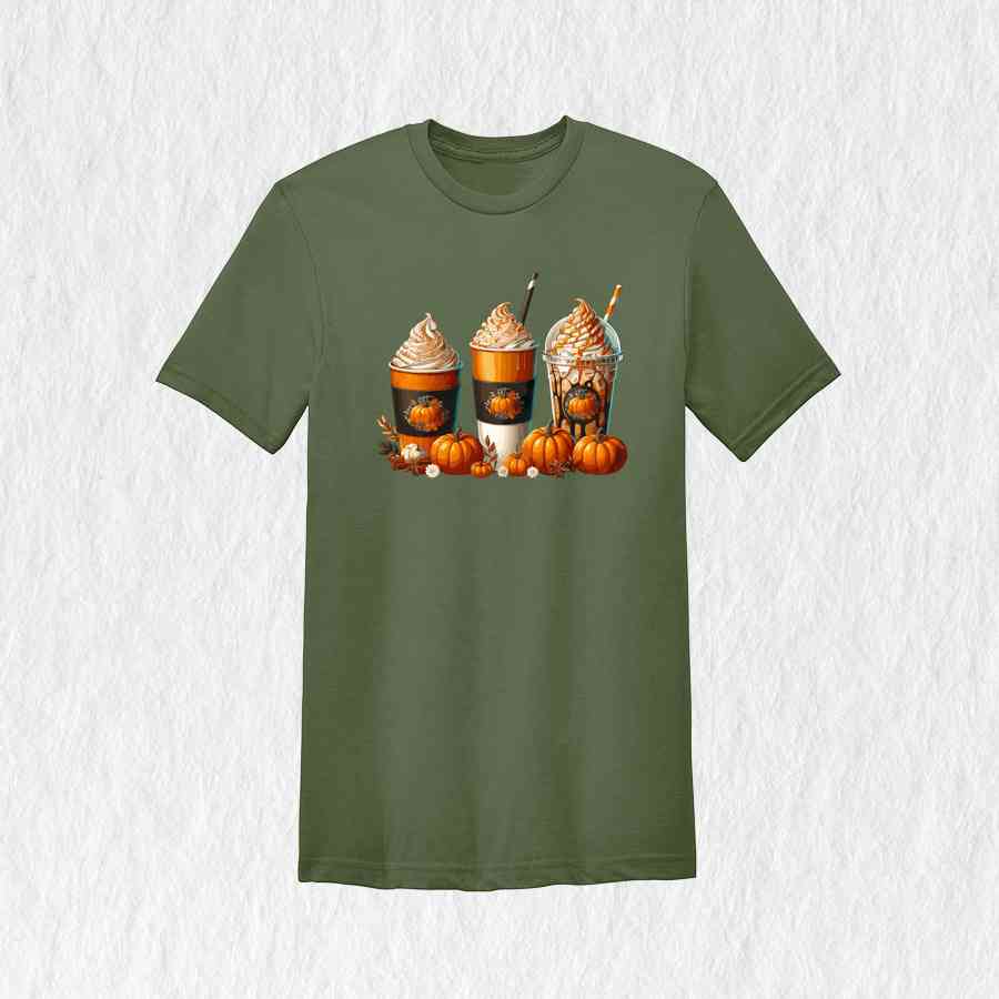 Fall Coffee Shirt, Cute Fall shirt, Thanksgiving Shirt, Halloween Shirt, Fall t shirt, Coffee Lover Shirt, Pumpkin Spice Shirt