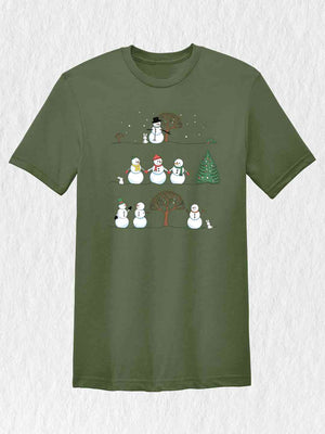 Christmas Snowman Shirt, Winter Shirt, Snowman Shirt, Cute Snowman Shirt, Christmas Shirt, Family Christmas Shirts