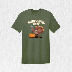 Thanksgiving Crew Shirt, Thanksgiving Gift, Cute Thanksgiving Shirt, Matching Thanksgiving Shirt, Thanksgiving Day Gifts