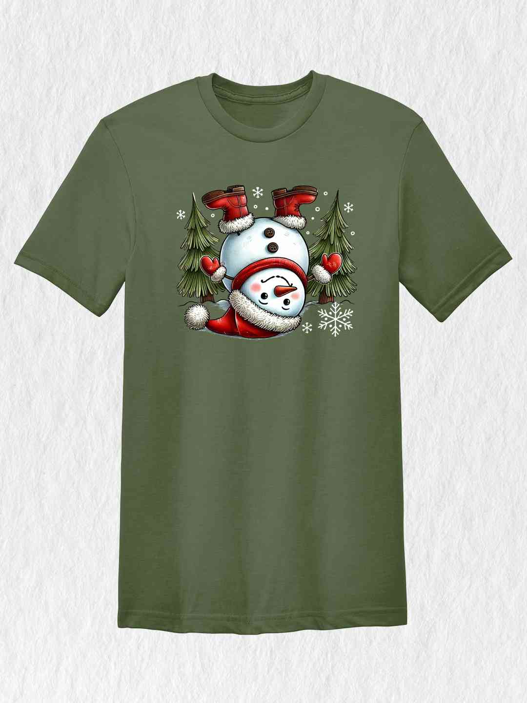 Cute Snowman Shirt, Christmas Tree Shirt, Cute Christmas Shirt, Snowman Shirt, Santa Shirt, Snowman Apparel, Christmas Snowman