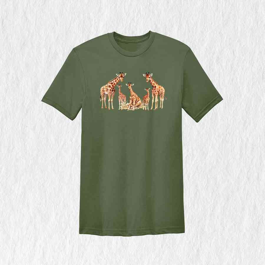 Giraffe Shirt, Animal Lover Shirt, Safari Shirt, Nature Lover Shirt, Animal Print Shirt, Zoo Shirt, Giraffe Lover Shirt, Animal Shirt