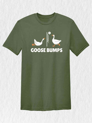 Goose Bumps T-Shirt, Funny Volleyball Team Shirt, Silly Goose Shirt, Funny PE Teacher Gifts, Volleyball Coach Shirt