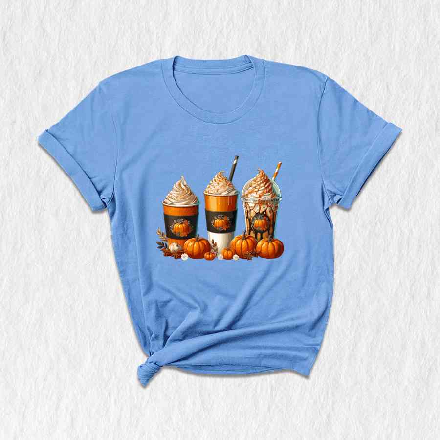 Fall Coffee Shirt, Cute Fall shirt, Thanksgiving Shirt, Halloween Shirt, Fall t shirt, Coffee Lover Shirt, Pumpkin Spice Shirt