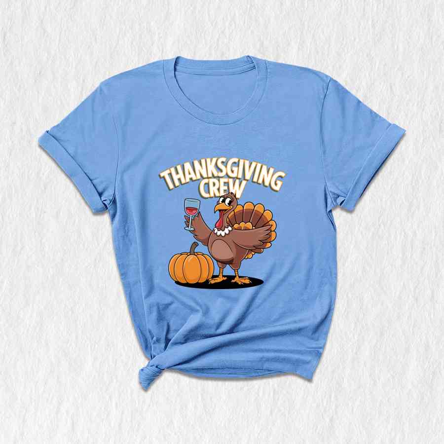 Thanksgiving Crew Shirt, Thanksgiving Gift, Cute Thanksgiving Shirt, Matching Thanksgiving Shirt, Thanksgiving Day Gifts