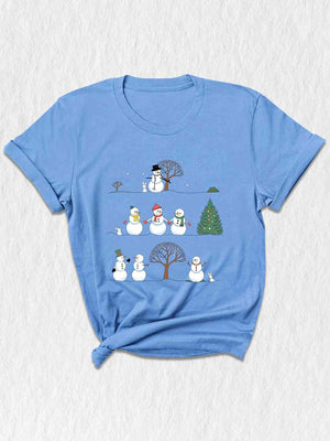 Christmas Snowman Shirt, Winter Shirt, Snowman Shirt, Cute Snowman Shirt, Christmas Shirt, Family Christmas Shirts